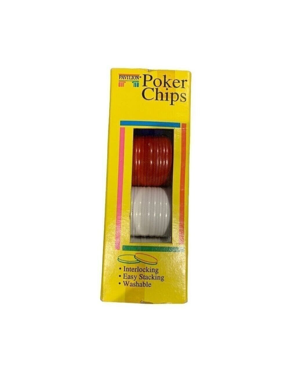 Pavilion Poker Chips Set 100 Piece Interlocking Easy Stacking Washable Toys R US